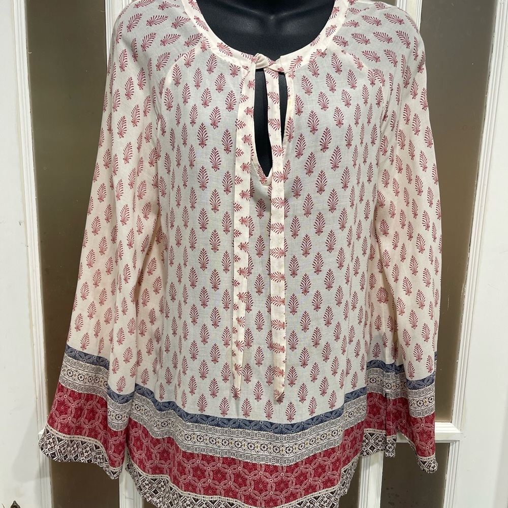 Sanctuary White Cream Relaxed Blouse